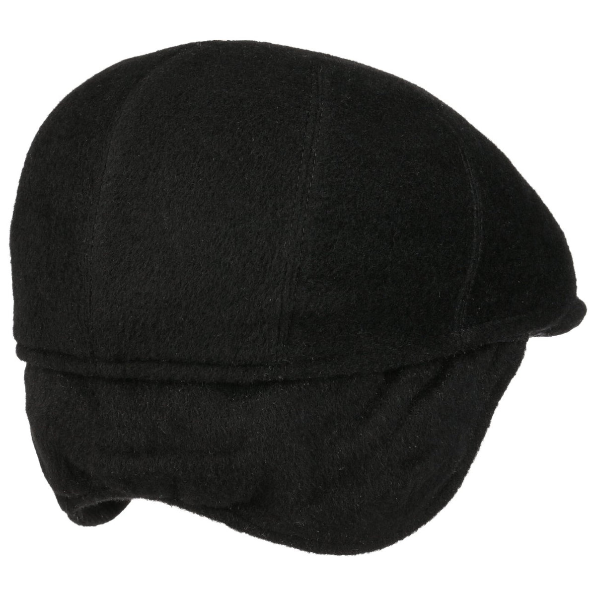 Sidney Alpaka Flatcap mit Ohrenklappen schwarz 10