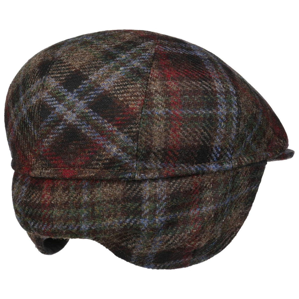 Sidney Virgin Wool Flatcap braun 4