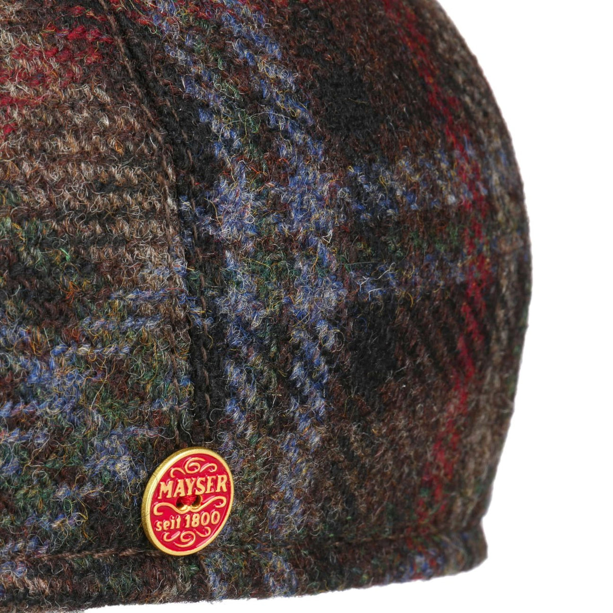 Sidney Virgin Wool Flatcap braun 5