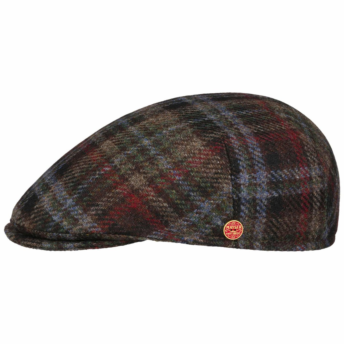 Sidney Virgin Wool Flatcap braun 6