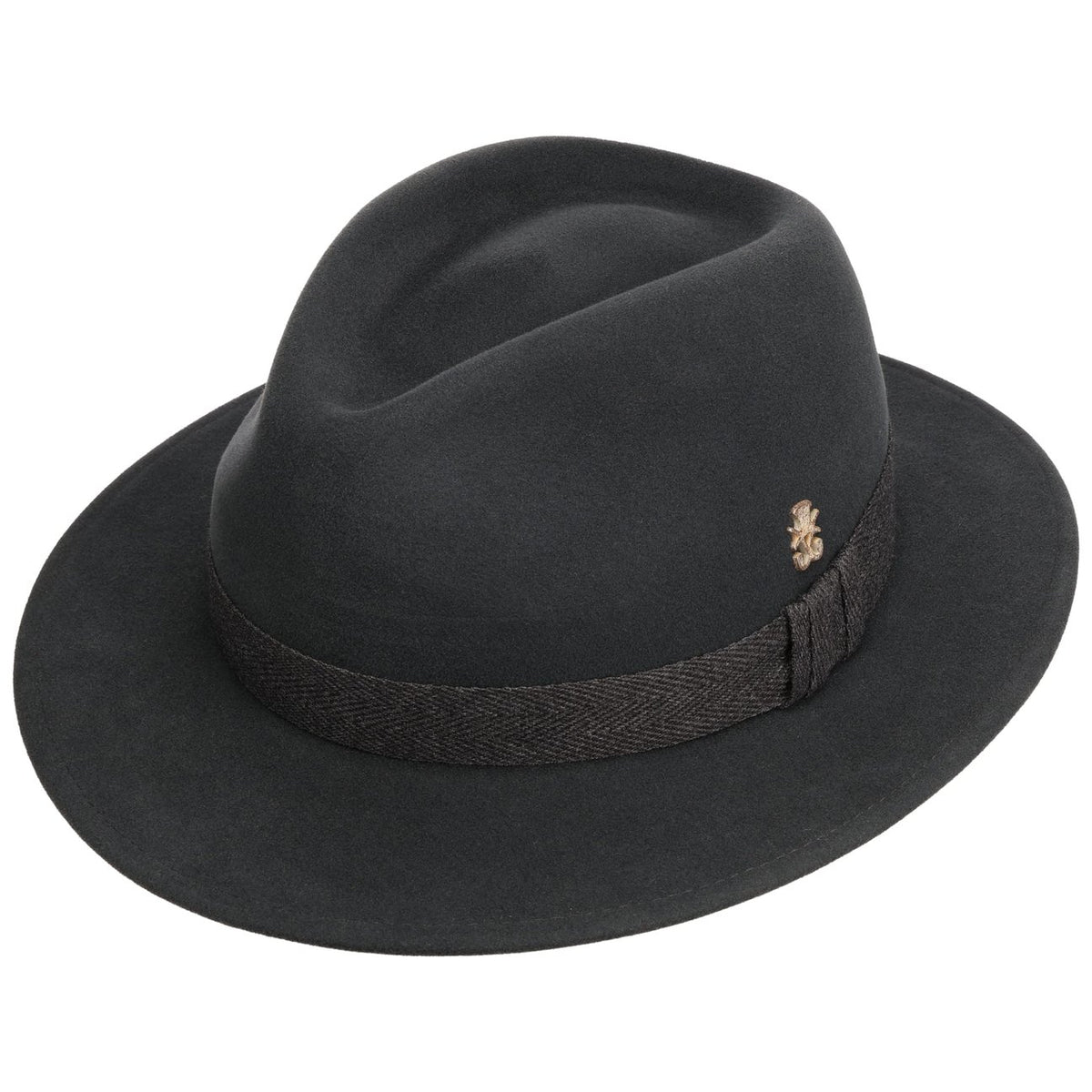 Soft Velvet Filzhut Zechbauer dunkelgrau 6