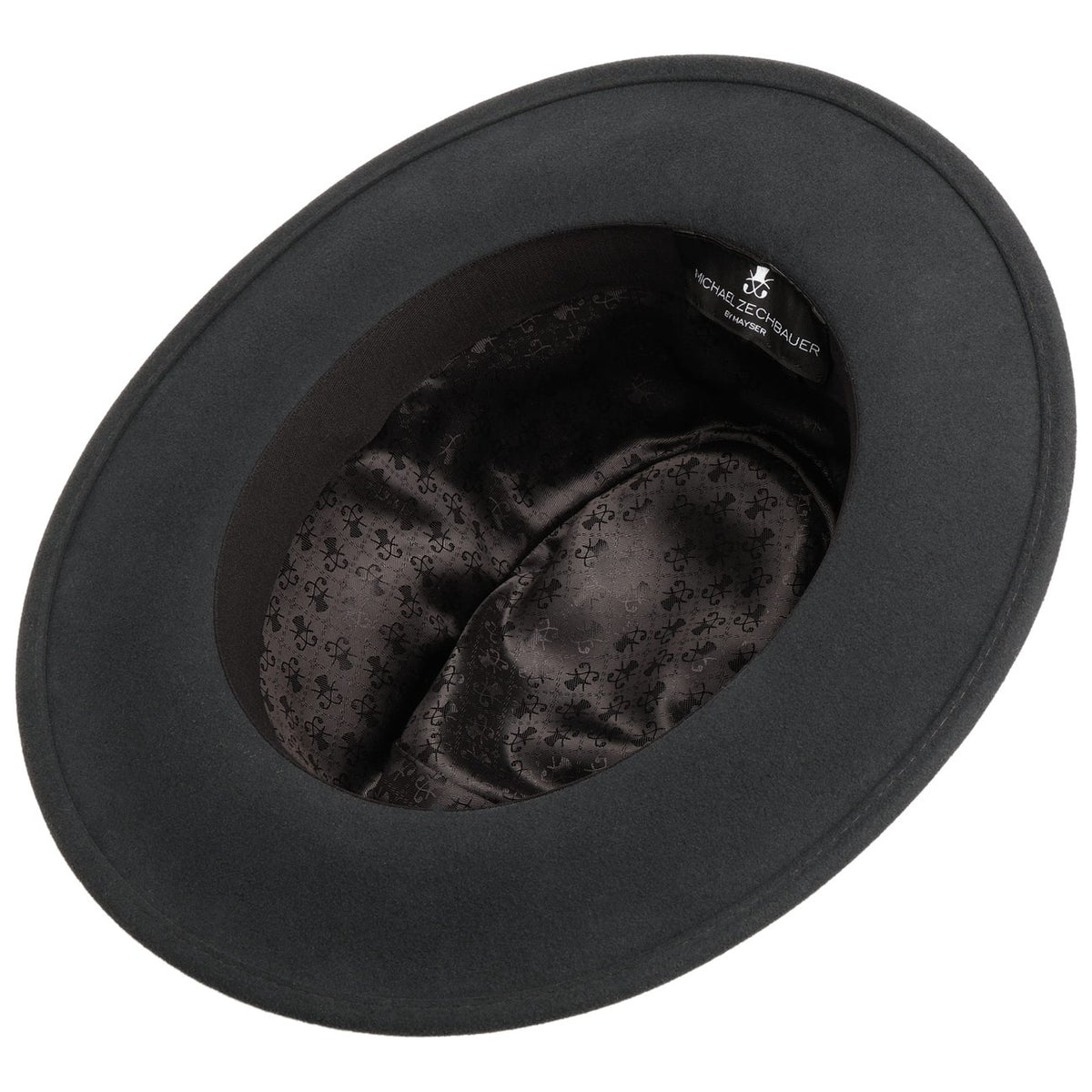 Soft Velvet Filzhut Zechbauer dunkelgrau 7