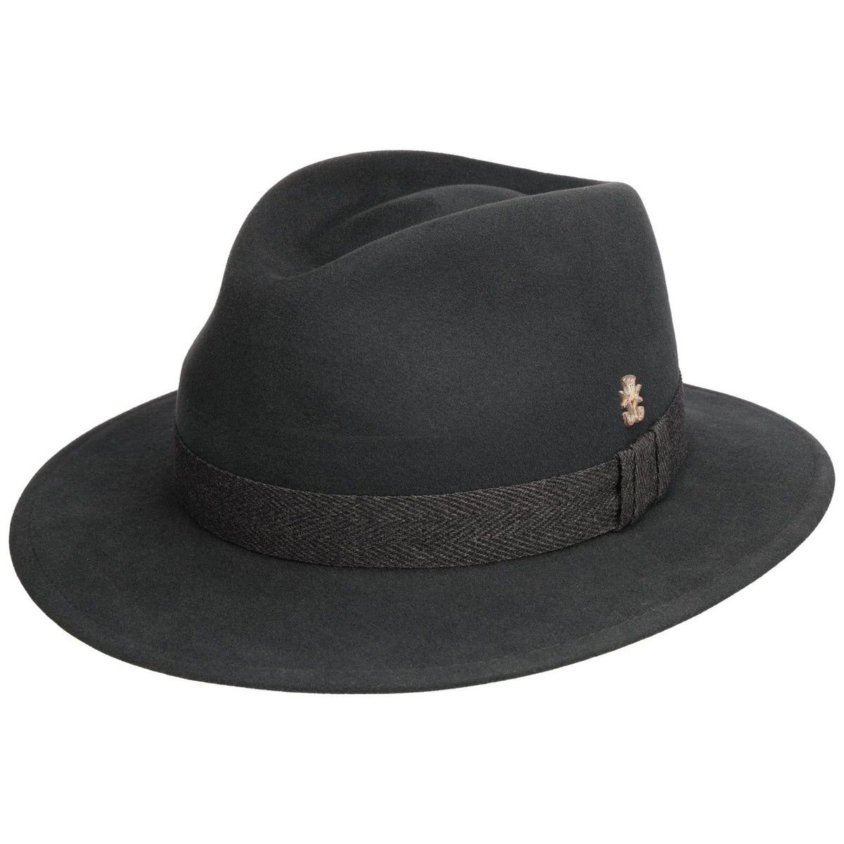 Soft Velvet Filzhut Zechbauer dunkelgrau 5