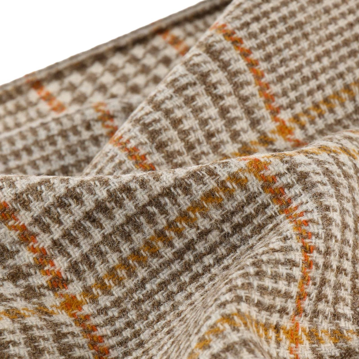 Marzio Houndstooth Schal Zechbauer beige 3
