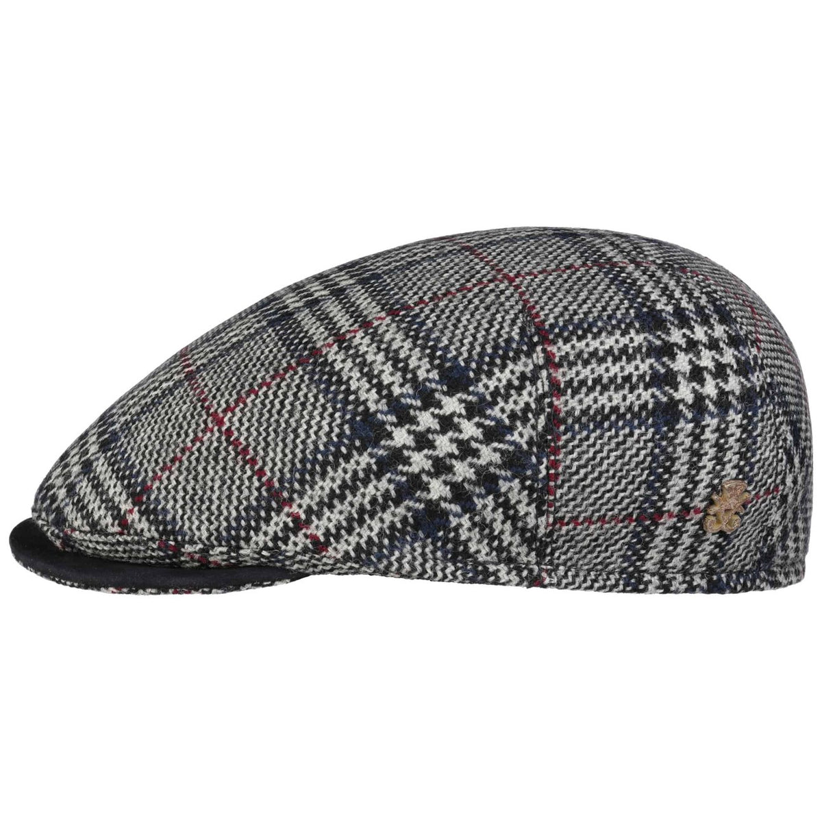 Marzio German Wool Zechbauer Flatcap grau 1