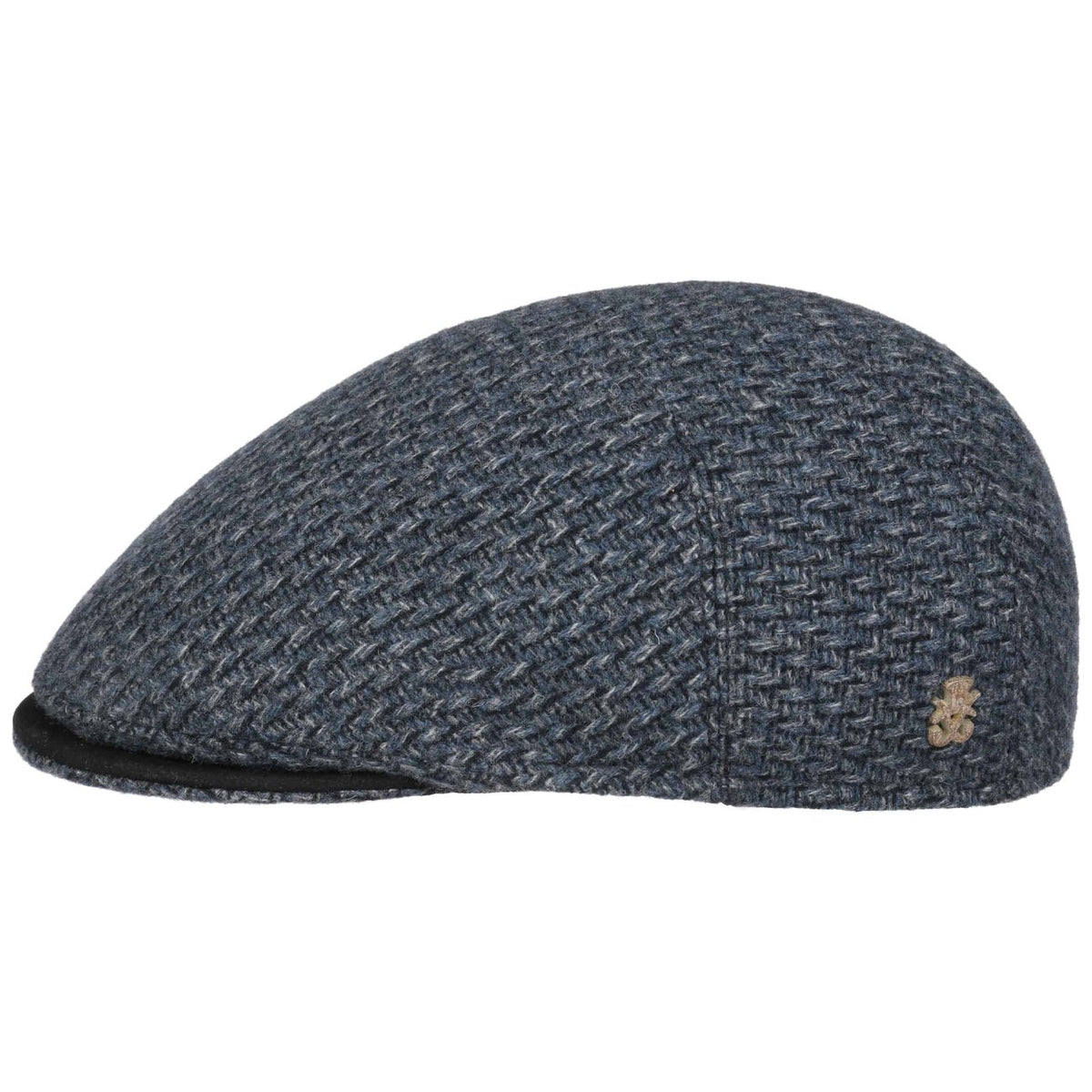 Marzio Structure Flatcap Zechbauer blau 