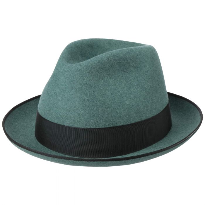 Green Tyrolean Hat with Feather