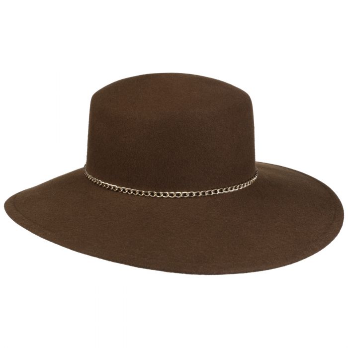 Peggy Soft Wool Felt Women´s Hat brown
