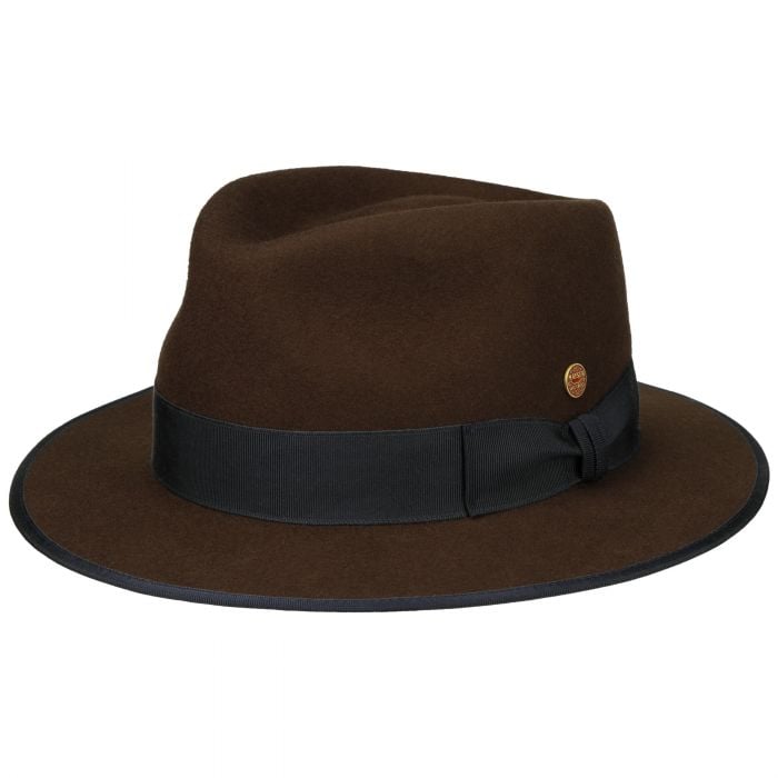 Chapeau en Laine Juliens marron foncé